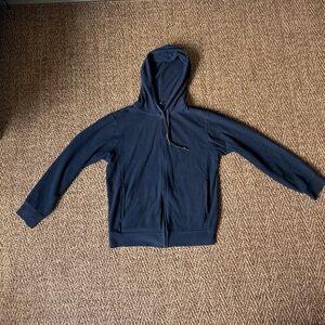 Uniqlo Heat-tech Hoodie, color - navy blue, size - S